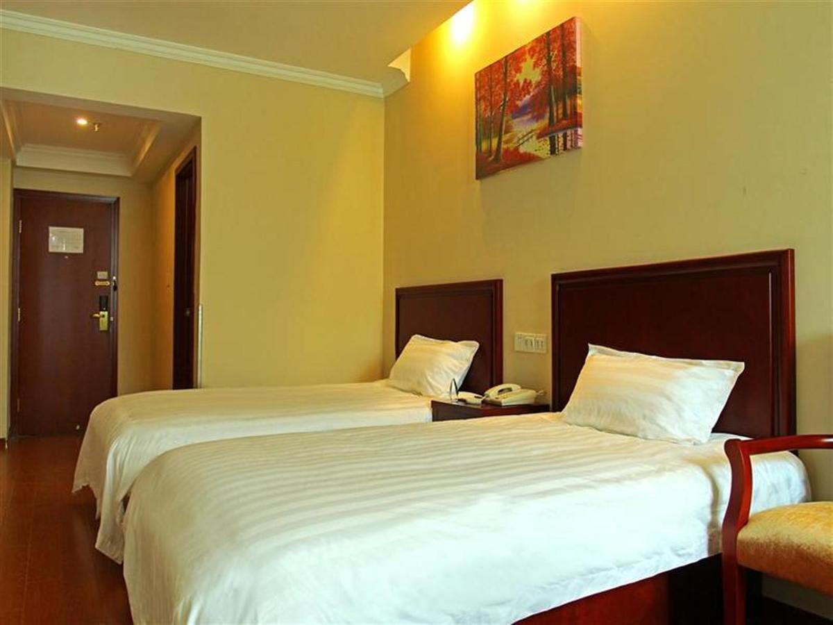 Greentree Inn Anhui Xuancheng Jixi Guangming Palace Business Hotel Exterior foto