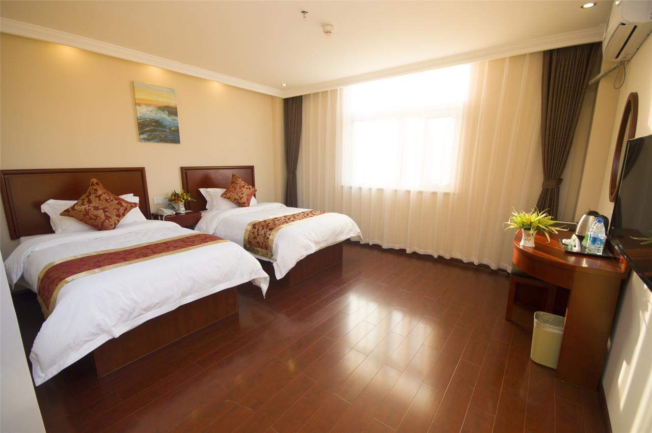 Greentree Inn Anhui Xuancheng Jixi Guangming Palace Business Hotel Exterior foto